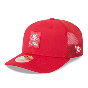San Francisco 49ers New Era 2025 Sideline 9Seventy Flexfit Hat One Size Red