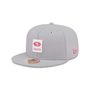 San Francisco 49ers New Era 2025 Sideline 59Fifty Fitted Hat 7 1/8 Grey Heather