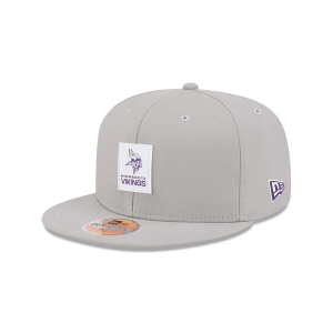 Minnesota Vikings New Era 2025 Sideline 59Fifty Fitted Hat 7 Grey Heather