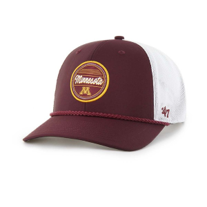 Minnesota Golden Gophers 47 Brand Fairway Trucker Adjustable Hat One Size Cardinal