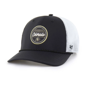 Colorado Buffaloes 47 Brand Fairway Trucker Adjustable Hat One Size Black