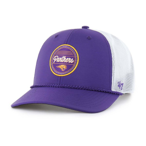 Northern Iowa Panthers 47 Brand Fairway Trucker Adjustable Hat One Size Purple