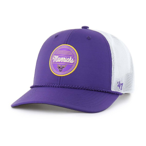 Minnesota State Mavericks 47 Brand Fairway Trucker Adjustable Hat One Size Purple