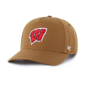 Wisconsin Badgers 47 Brand Trucker Carhartt Adjustable Hat One Size Brown