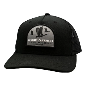 Men's River Brothers Outfitters Cruisin' Canadians Hunting Adjustable Hat One Size Black