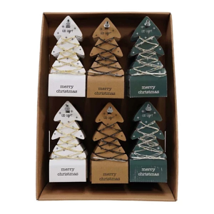 Creative Co-Op 118"L LED String Lights on Tree