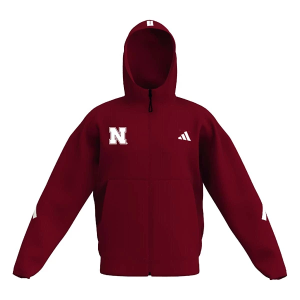Nebraska Cornhuskers adidas Hoodie XLarge Red