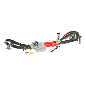 Hot Wheels Race Formula 1 Grand Prix Circuit Track Set With 3 164 Scale Die-Cast Toy Cars
