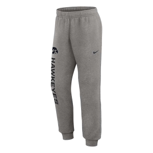 Iowa Hawkeyes Nike Club Joggers Small Heather Grey