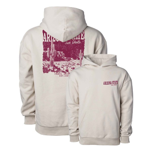 Arizona State Sun Devils USCAPE Hoodie Small Ivory