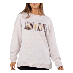 Arizona State Sun Devils Chicka-D Women's Crew Small Natural