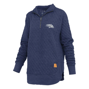 Nevada Wolf Pack Pressbox Women's Roseburg 1/4 Zip XLarge Navy