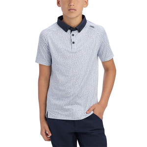 Boys' UNRL Harvest Polo XLarge White/Storm Blue