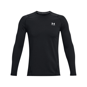 Men's Under Armour ColdGear Armour Fitted Long Sleeve Base Layer XSmall Black White