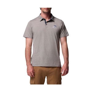 Dallas Cowboys Columbia Tech Retro Polo XLarge Charcoal