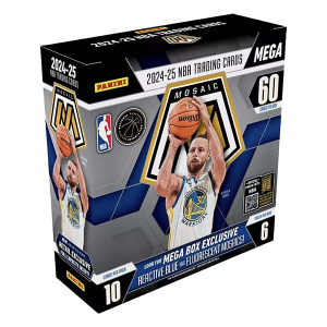 2024-25 Panini Mosaic NBA Basketball Trading Cards Mega Box