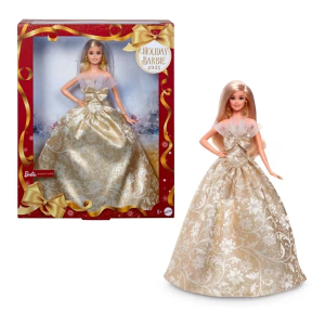 Barbie Signature 2025 Holiday Fashion Doll in Gown