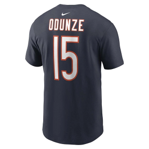 Chicago Bears Nike Rome Odunze #15 Name & Number T-Shirt XLarge Navy