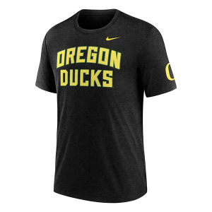 Oregon Ducks Nike Throwback Two Hit T-Shirt 2XLarge Black