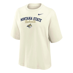 Montana State Bobcats Nike Women's Boxy T-Shirt XLarge Sail