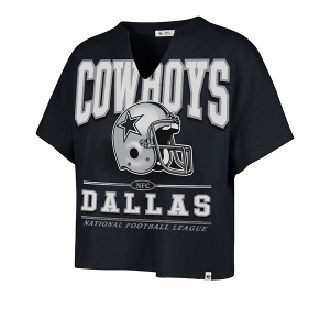 Women's Dallas Cowboys 47 Brand Elation T-Shirt XLarge Navy
