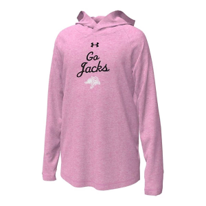 South Dakota State Jackrabbits Under Armour Kids Girls' Hoodie Large Pink