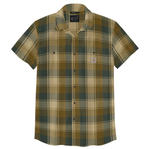 Rugged Flex Relaxed Fit Lightweight Plaid