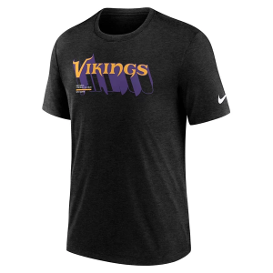 Minnesota Vikings Nike 2025 Logo T-Shirt 2XLarge Black
