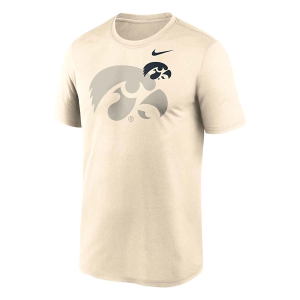 Iowa Hawkeyes Nike Shadow Logo T-Shirt Small Natural