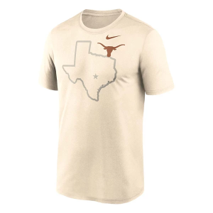 Texas Longhorns Nike Shadow Logo T-Shirt XLarge Natural