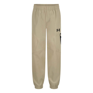 Kids' Under Armour Stretch Woven Joggers 7 City Khaki Regular