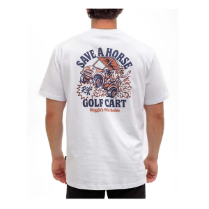 Men's Waggle Golf WWR T-Shirt XLarge White