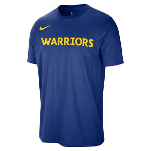 Golden State Warriors Essential Script Nike T-Shirt Small Royal