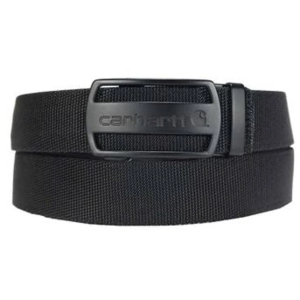 Carhartt Nylon Webbing Ratchet Belt One Size Black