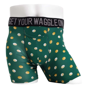 Men's Waggle Golf Caddie Boxer Briefs Underwear Golf 2XLarge Ballin