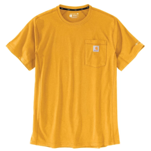 Men's Carhartt Force Relaxed Fit Midweight Pocket T-Shirt XLarge Ray Flower