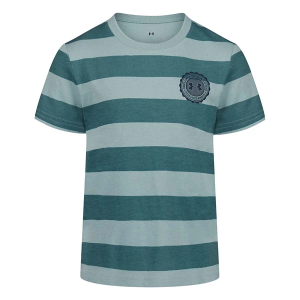 Under Armour Print Stripe T-Shirt Toddler 4T Serpentine
