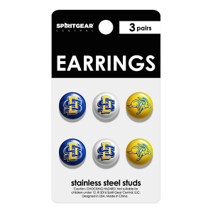Spirit Gear South Dakota State Jackrabbits Stud Earrings