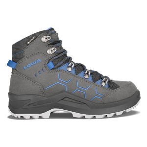 Kids' Lowa Kody Evo GTX Mid Waterproof Hiking Boots Outdoor 39 Anthracite/Blue