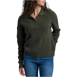 Women's Kuhl 1/4 Zip Sweater Norda Small Vine