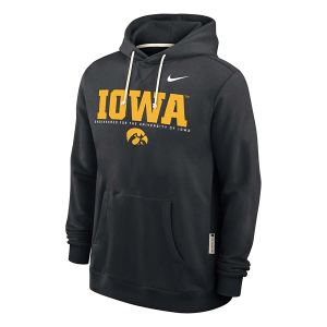 Iowa Hawkeyes Nike Hoodie 3XLarge Black