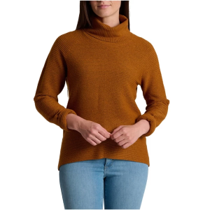 Women's Kuhl Pullover Sweater Solace Medium Harvest