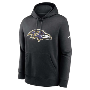 Baltimore Ravens Nike 2024 Club Hoodie 2XLarge Black