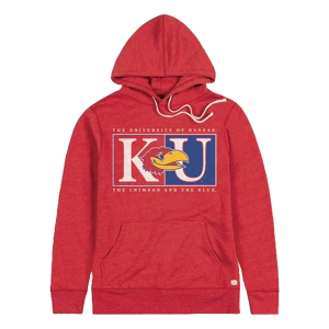 Kansas Jayhawks Homefield Apparel Hoodie XLarge Red