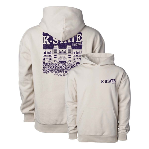 Kansas State Wildcats USCAPE Hoodie XLarge Ivory