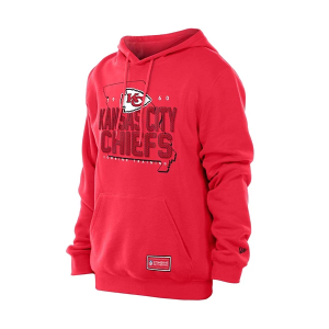 Kansas City Chiefs New Era State Combine Hoodie Small Red