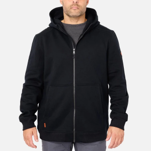 Men's BRUNT The Shevlin Hoodie Full Zip Small Black