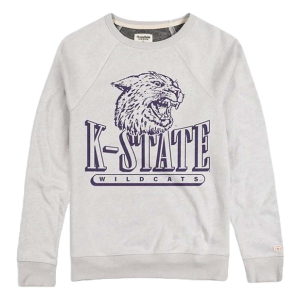 Kansas State Wildcats Homefield Apparel Crew Small Light Grey