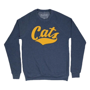 Montana State Bobcats Homefield Apparel Crew Small Navy