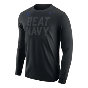 Air Force Falcons Nike Beat Navy T-Shirt 2XLarge Black